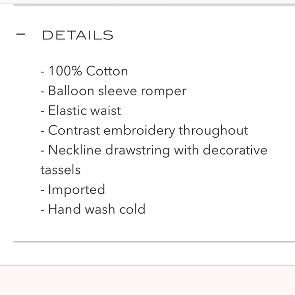 Eberjey linen romper, NWT sz m/l - Picture 5 of 7